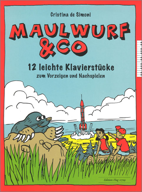 Maulwurf und Co für Klavier