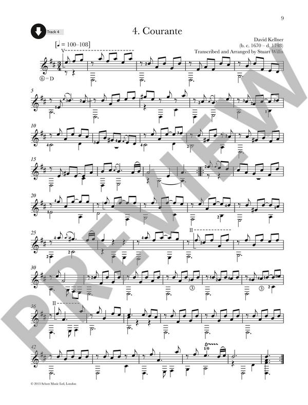 Baroque Guitar Anthology vol.3 (+Online Audio)