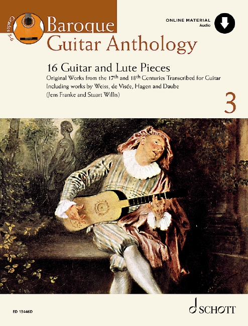 Baroque Guitar Anthology vol.3 (+Online Audio)