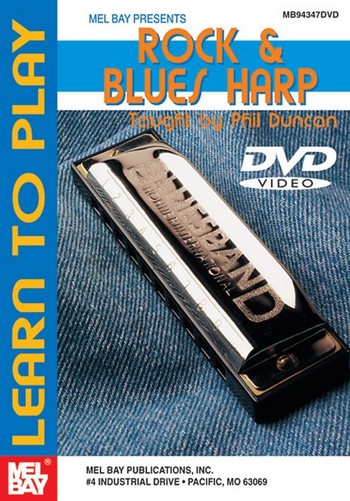 Learn to play Rock & Blues Harp DVD-Video