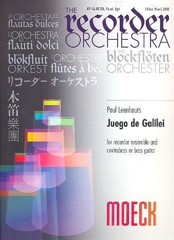 Juego de Galilei für Blockflötenensemble