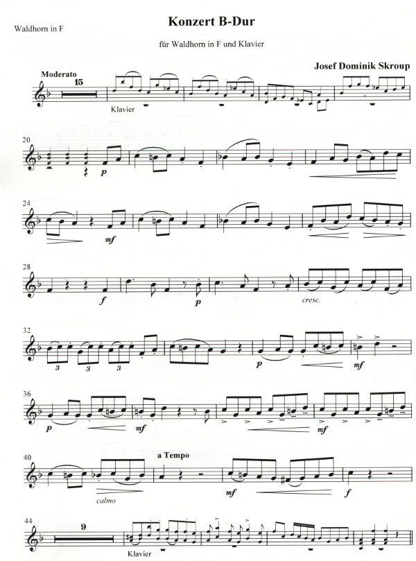 Konzert B-Dur