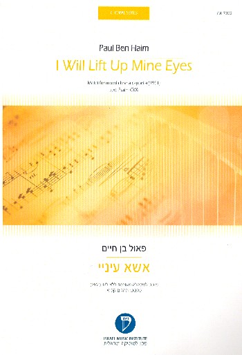 I will lift up mine Eyes