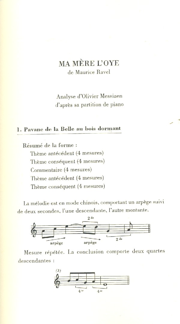 Analyses des oeuvres pour piano de