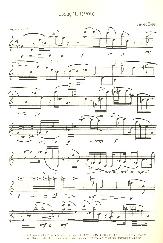5 Stücke für Oboe