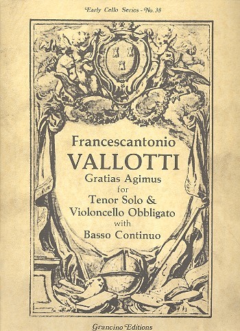 Gratias agimus for tenor solo,