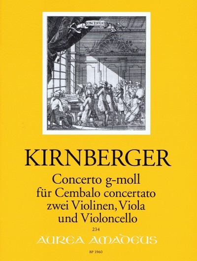 Konzert g-Moll für Cembalo,
