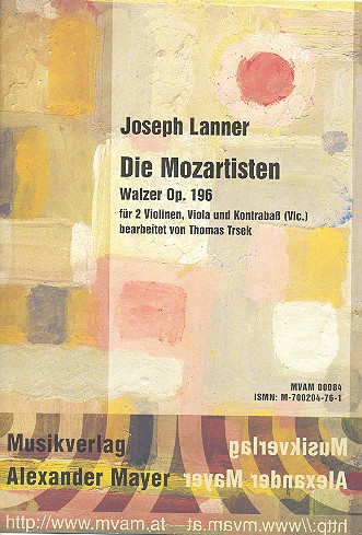 Die Mozartisten op.196 für 2 Violinen,