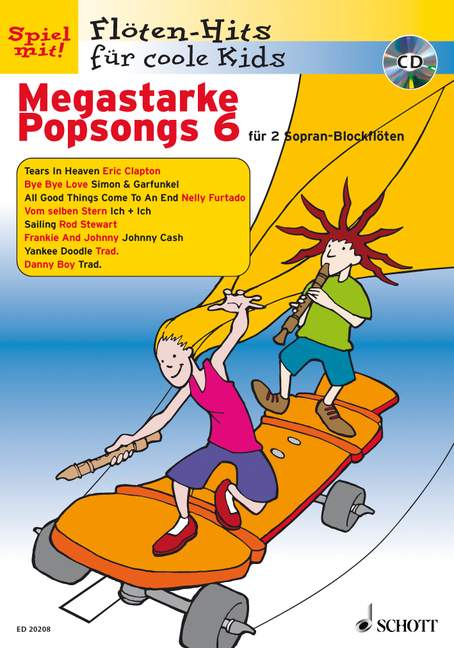 Megastarke Popsongs Band 6 (+CD)