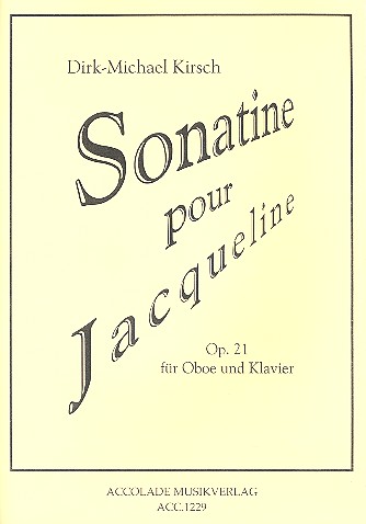 Sonatine pour Jacqueline op.21