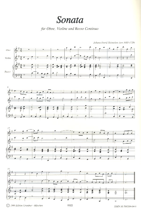 Sonate G-Dur