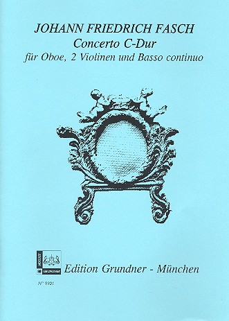 Konzert C-Dur für Oboe, 2 Violinen und Bc