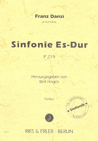 Sinfonie Es-Dur P219 für Orchester
