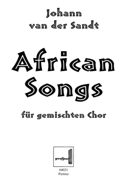 African Songs Band 1 für gem Chor a cappella