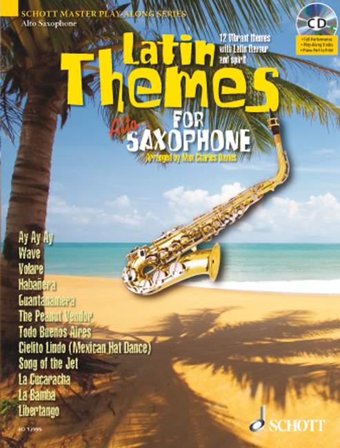 Latin Themes (+CD): für Altsaxophon