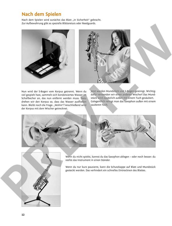 Saxophonschule Band 1 (+Online Audio)