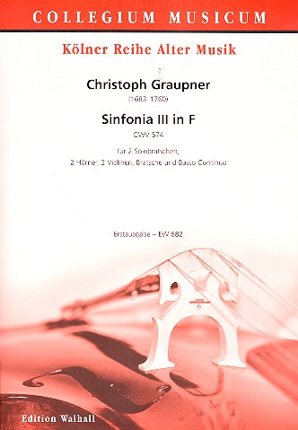 Sinfonia F-Dur Nr.3 GWV574
