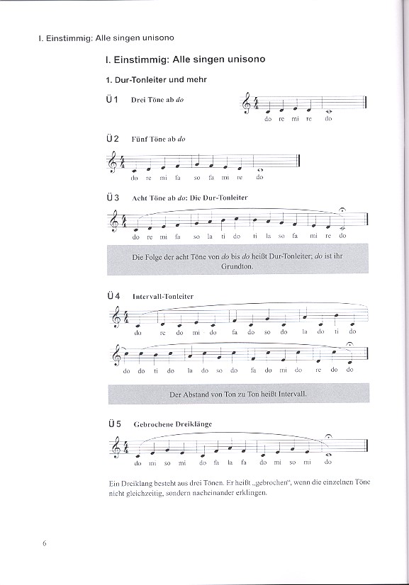 Singen ist klasse