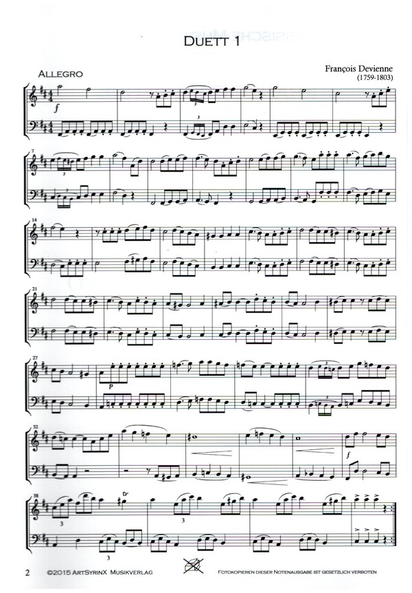 Sechs konzertante Duette op.83