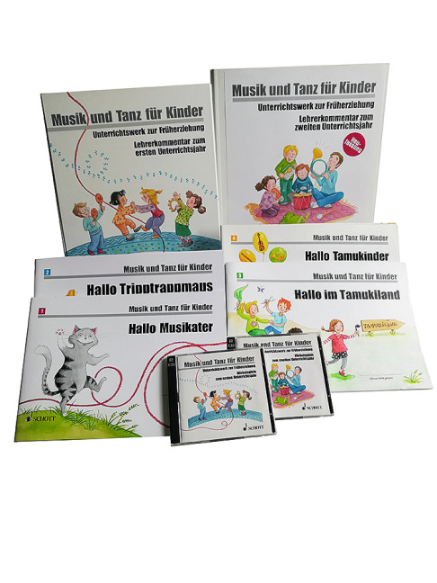 Musik und Tanz für Kinder Kombi-Pack 1. und 2. Unterrichtsjahr Combina