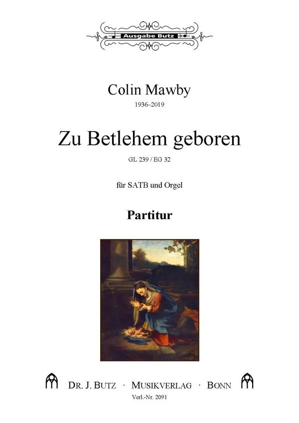 Zu Bethlehem geboren