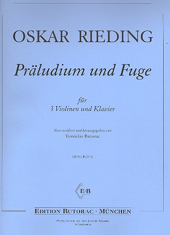 Präludium und Fuge für 3 Violinen