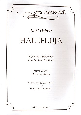 Halleluja für Frauenchor (gem Chor)