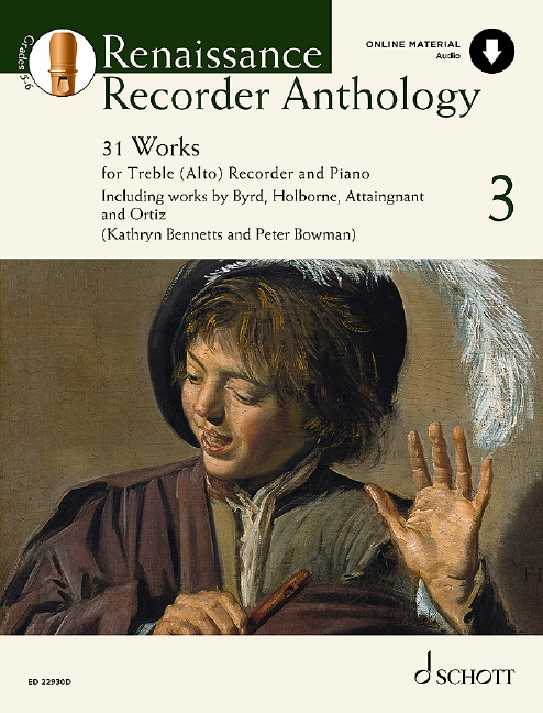 Renaissance Recorder Anthology vol.3 (+Online Audio)