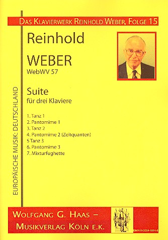 Suite WebWV57 für 3 Klaviere