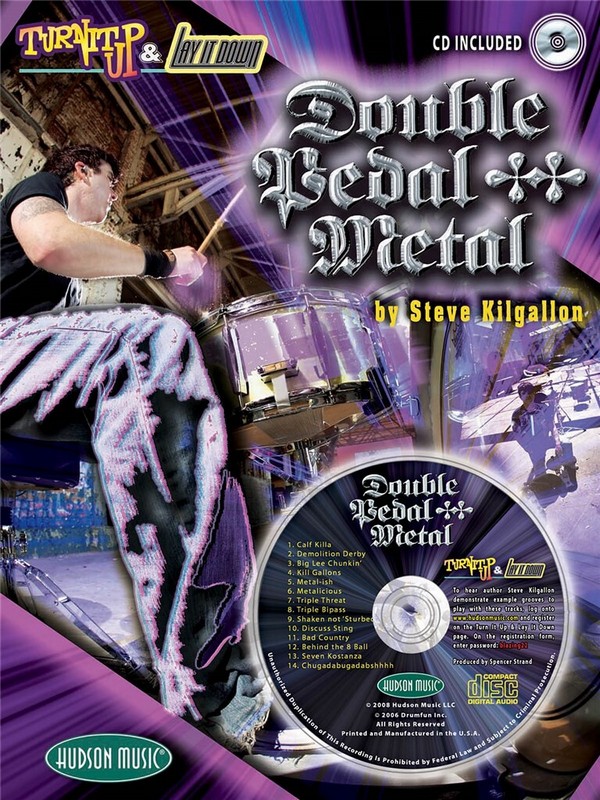Double Pedal Metal (+CD): for drum set