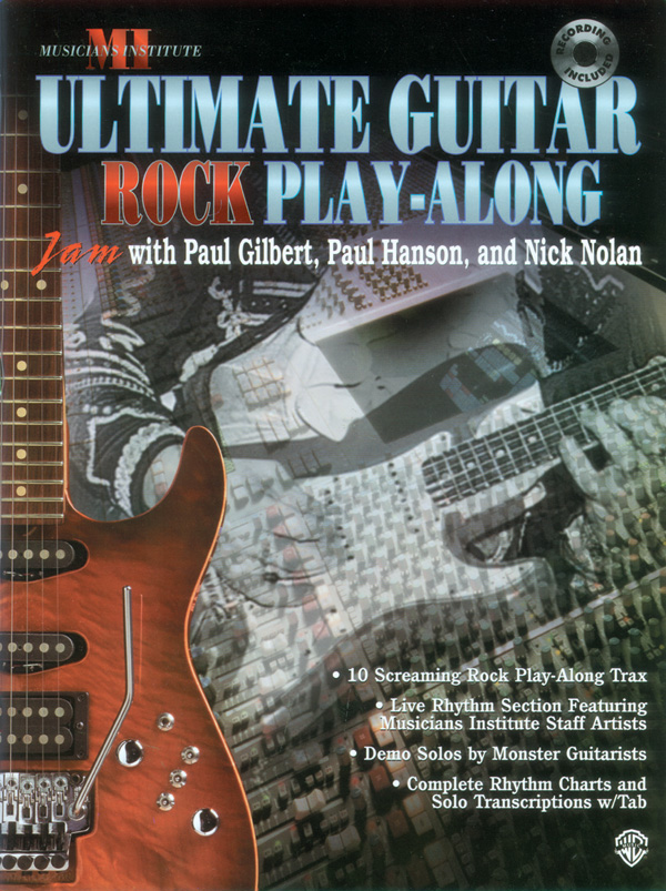 Ultimate Rock Playalong (+CD): for gitar/tab
