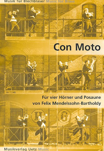 Con moto für 4 Hörner und Posaune