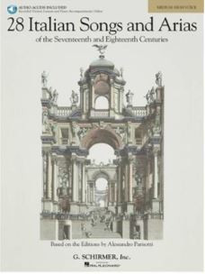 28 Italian Songs and Arias of the 17th and 18th centuries (+Online Aud