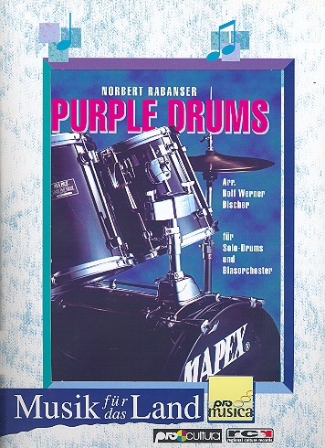 Purple Drums für Schlagzeug und