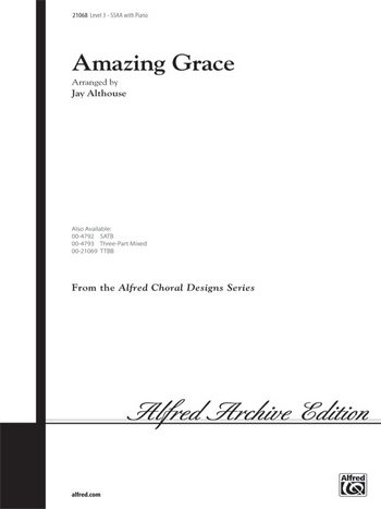 Amazing Grace for female chorus