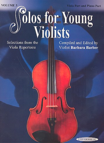 Suzuki Solos for young Violists vol.3