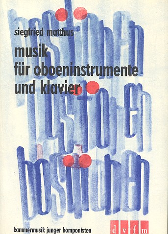 Musik für ein Oboeninstrument und Klavier