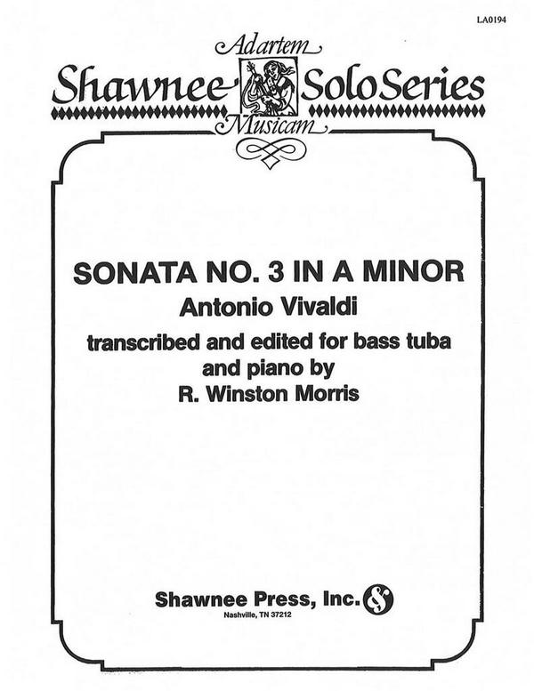 Sonata in a Minor no.3