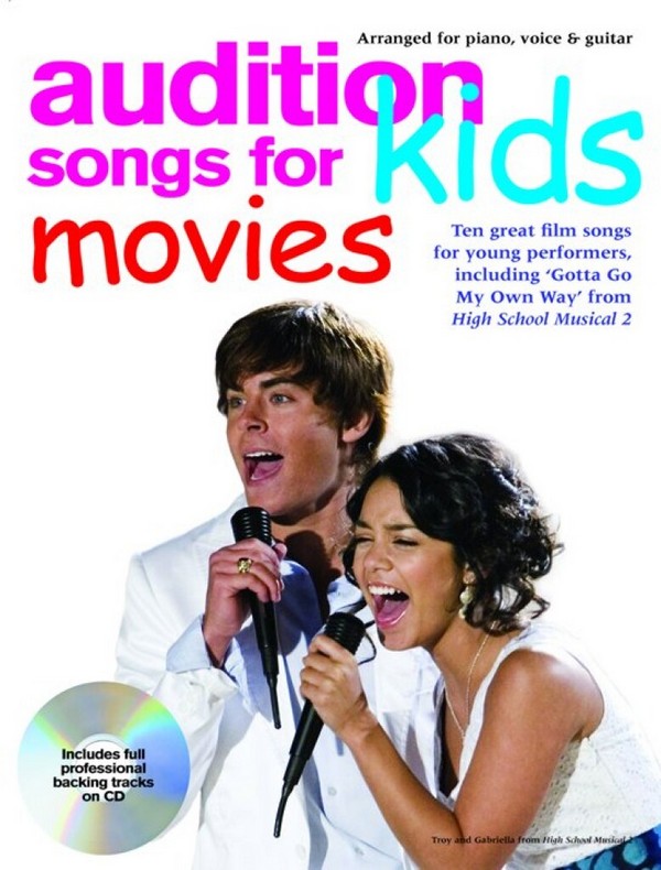 Audition Songs for Kids - Movies (+CD):