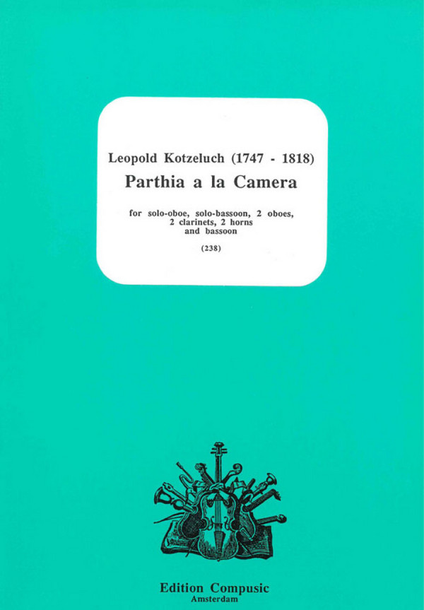 Parthia a la Camera für Oboe, Fagott,