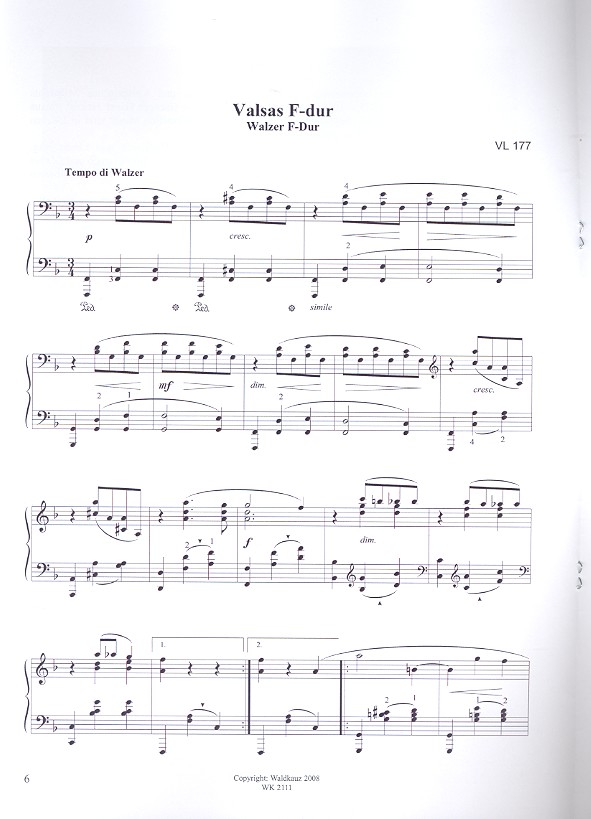 Walzer F-Dur