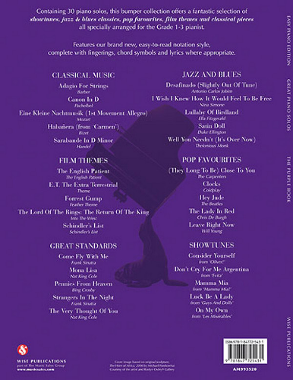 Great Piano Solos - The purple Book: