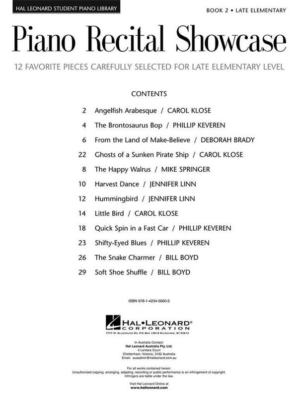 Piano Recital Showcase vol.2
