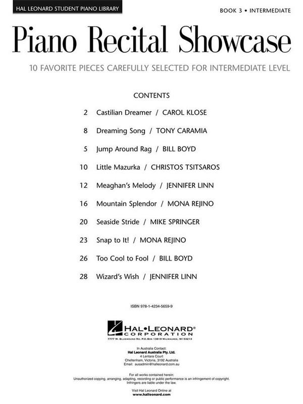Piano Recital Showcase vol.3