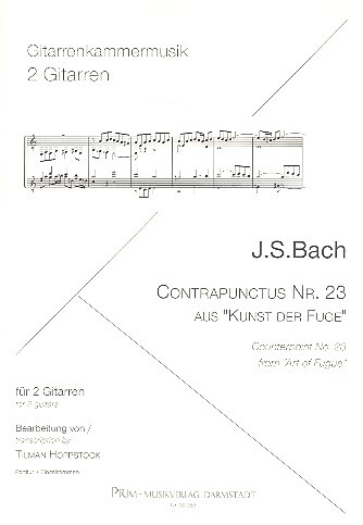Contrapunctus Nr.23 aus Kunst der Fuge