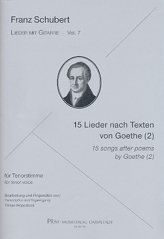 15 Lieder nach Texten von Goethe Band 2