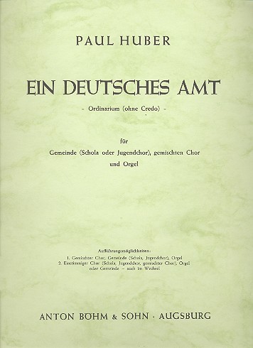 Deutsches Hochamt