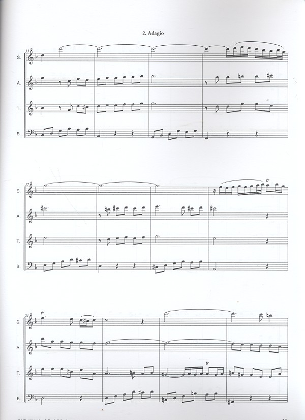 A Bach Selection for 4 recorders (SATB)