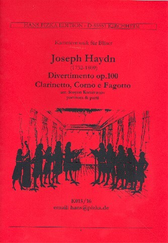 Divertimento op.100 für Klarinette,