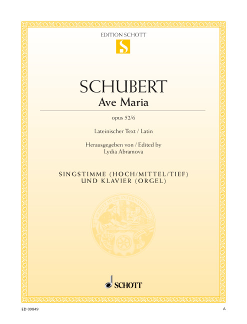 Ave Maria op.52,6